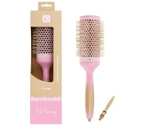 Bamboom Styling Round Brush - Pink Flamingo Bamboom Styling Round Brush - Pink Flamingo