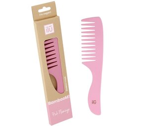 Bamboom Detangling Comb - Pink Flamingo Bamboom Detangling Comb - Pink Flamingo