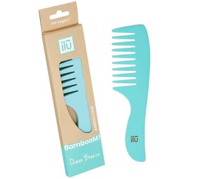 Bamboom Detangling Comb - Ocean Breeze Bamboom Detangling Comb - Ocean Breeze