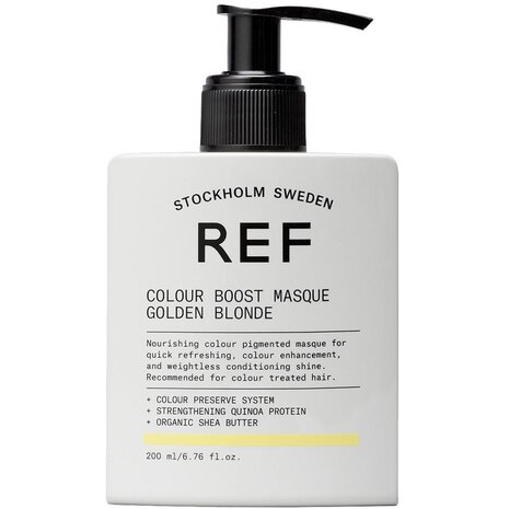 REF Colour Boost Golden Blonde Masque - 200ml