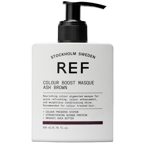 REF Colour Boost Ash Brown Masque - 200ml