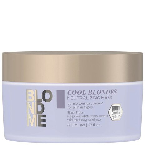 Schwarzkopf BlondMe Bond Repair Purple Mask