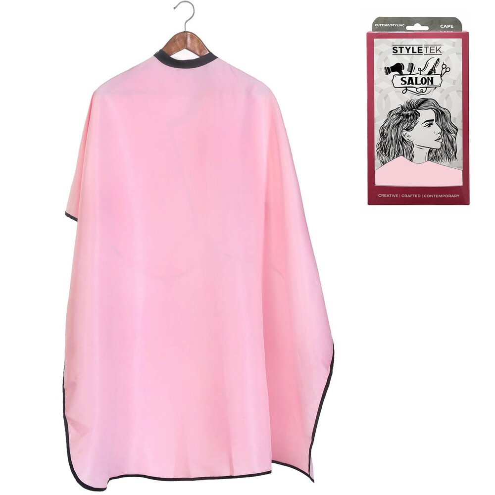 Styletek Kap/Verfmantel Roze met drukknopen - 152x120cm