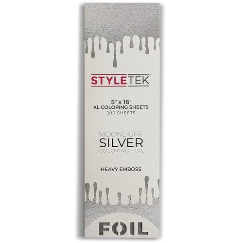 Styletek XL Aluminium Folie - Zilver - 200 stuks