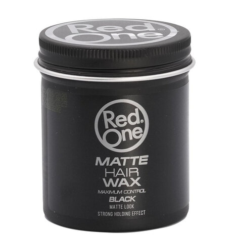 Red One Black Matte Hair Wax - 100ml
