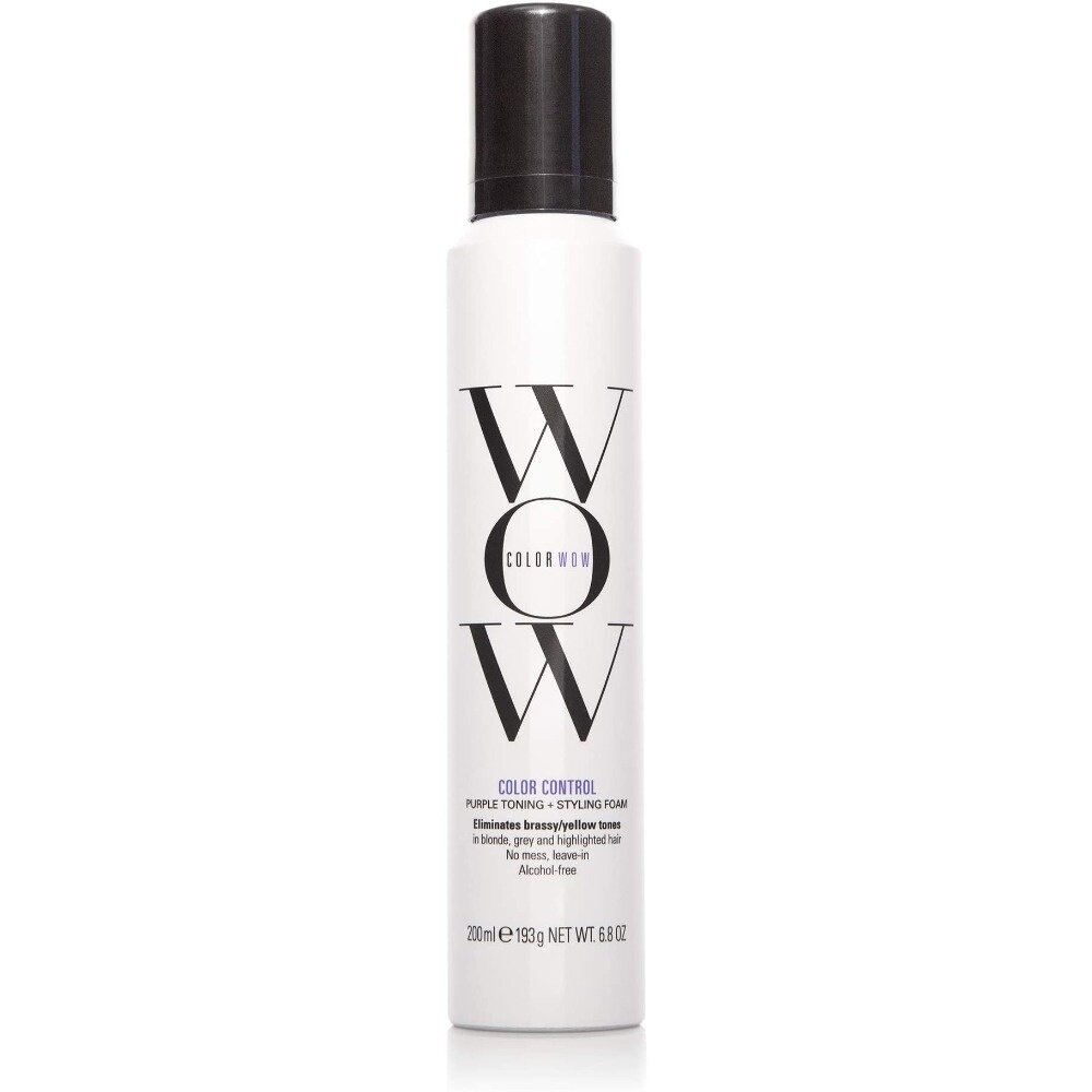 Color WoW Color Control Purple Toning + Styling Foam - 200ml