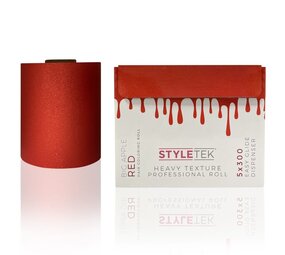 Styletek Aluminium Texture Folie Red Styletek Aluminium Texture Folie Red
