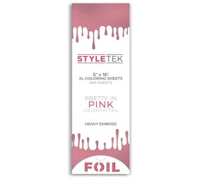 Styletek XL Aluminium Folie - Pink Styletek XL Aluminium Folie - Pink