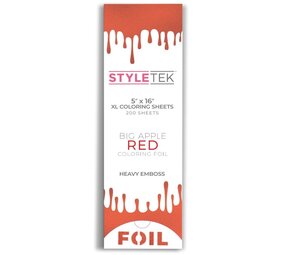 Styletek XL Aluminium Folie - Red Styletek XL Aluminium Folie - Red