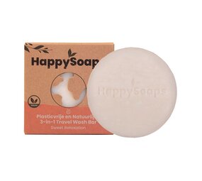 HappySoaps 3-in-1 Travel Wash Bar - Sweet Relaxation HappySoaps 3-in-1 Travel Wash Bar - Sweet Relaxation