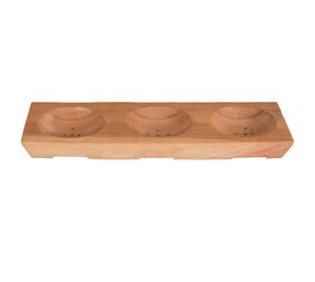 HappySoaps Mahonie Hout Shampoo Bar Houder