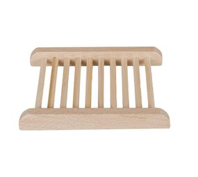 HappySoaps Bar & Zeep Houder - Licht Hout