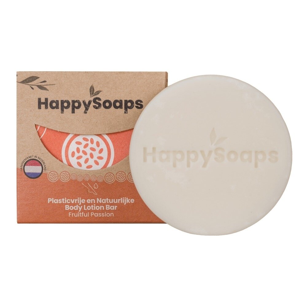 HappySoaps Fruitfull Passion Body Lotion Bar - 70g