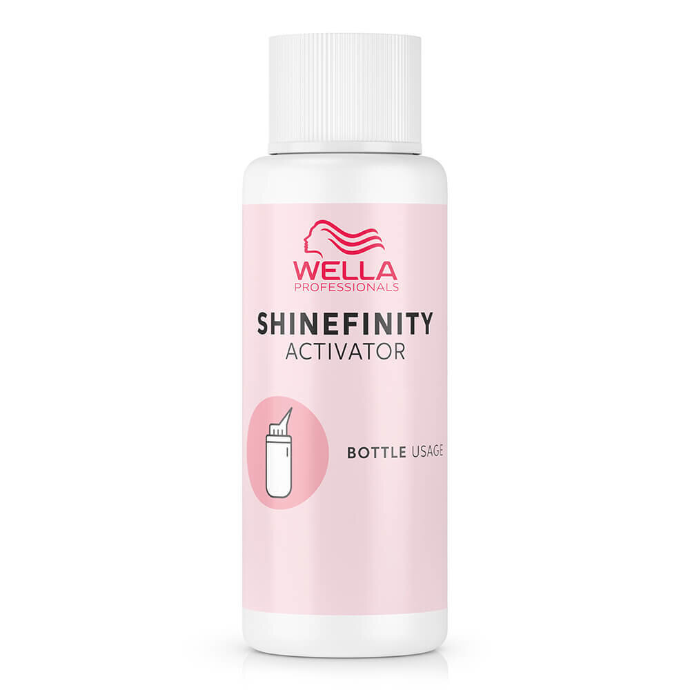 Wella Shinefinity Bottle usage Activator