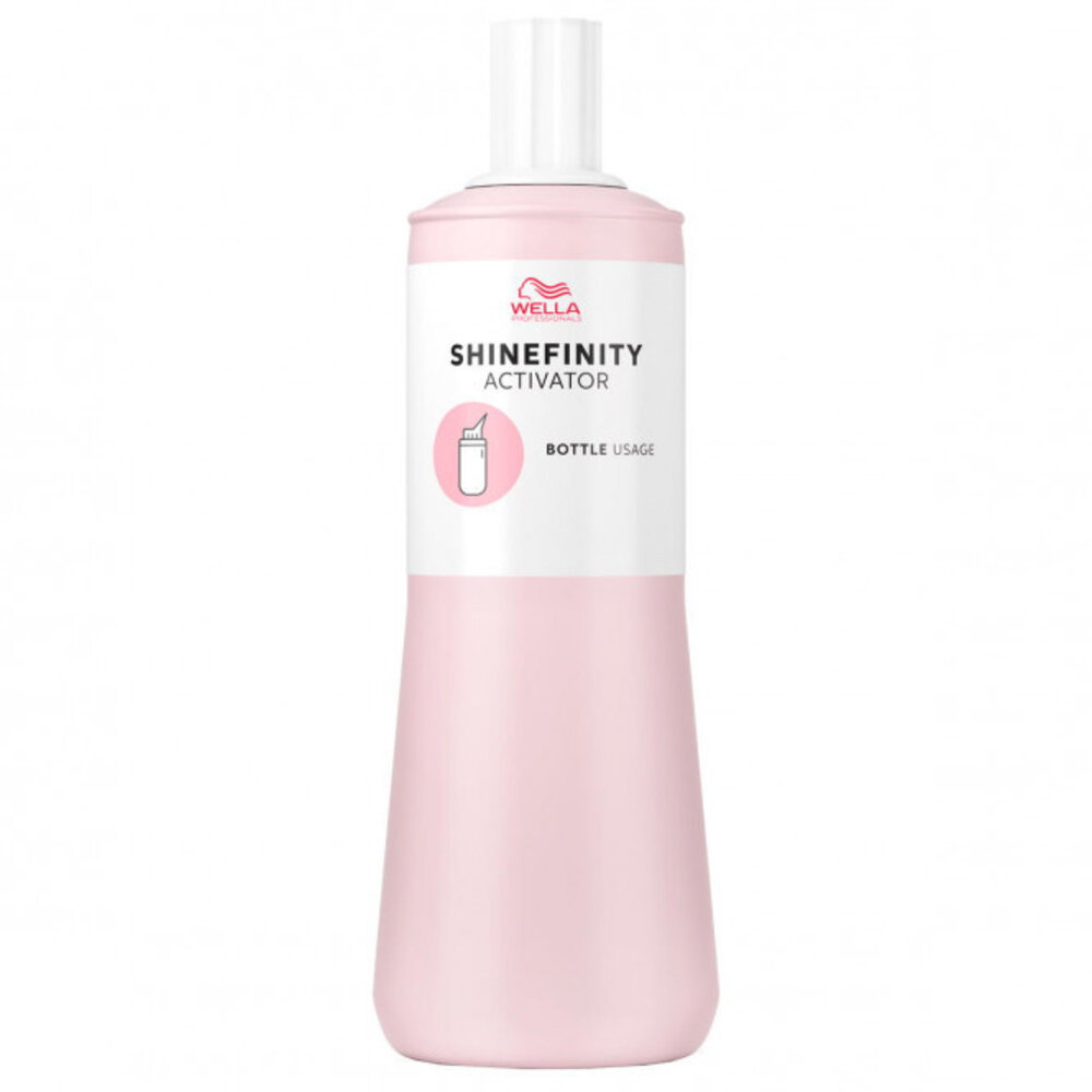 Wella Shinefinity Bottle usage Activator