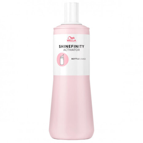 Wella Shinefinity Bottle usage Activator