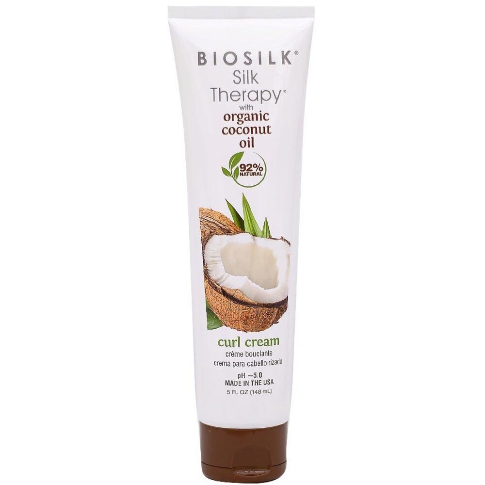 Biosilk Organic Coconut Curl Cream - 148ml