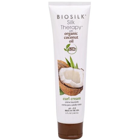 Biosilk Organic Coconut Curl Cream - 148ml