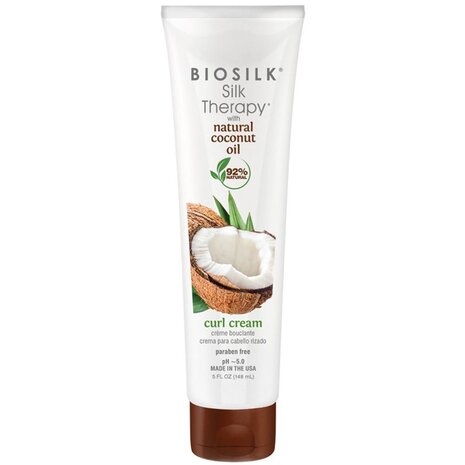 Biosilk Organic Coconut Curl Cream - 148ml