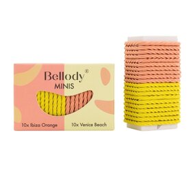 Bellody Haargummie Mini - Geel en Oranje Bellody Haargummie Mini - Geel en Oranje