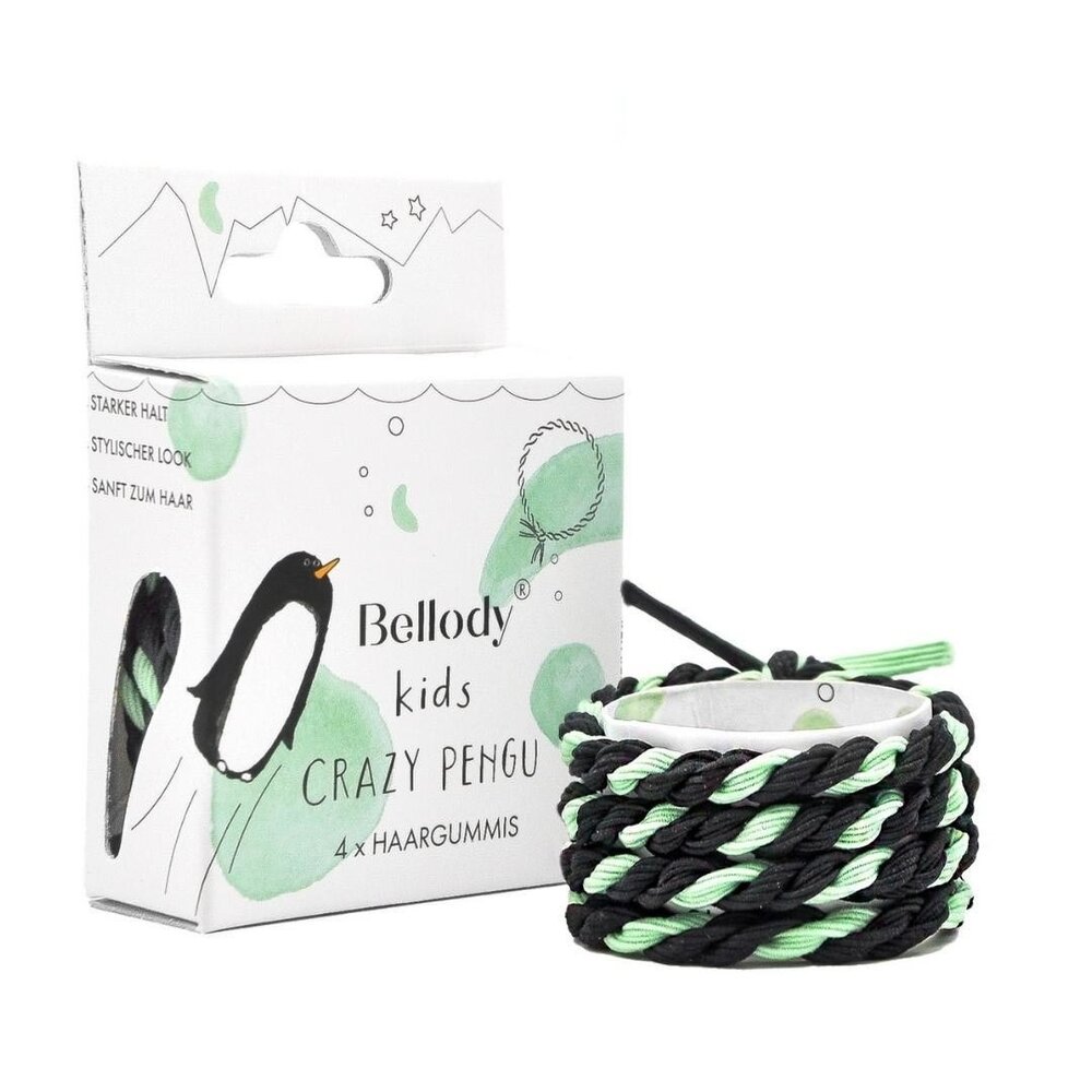 Bellody Haargummie Haarelastiek Kids Edition Crazy Pengu