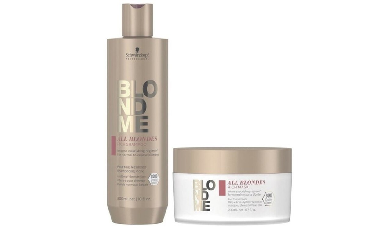 Schwarzkopf Blond Me Nourishing Set - 300+250ml