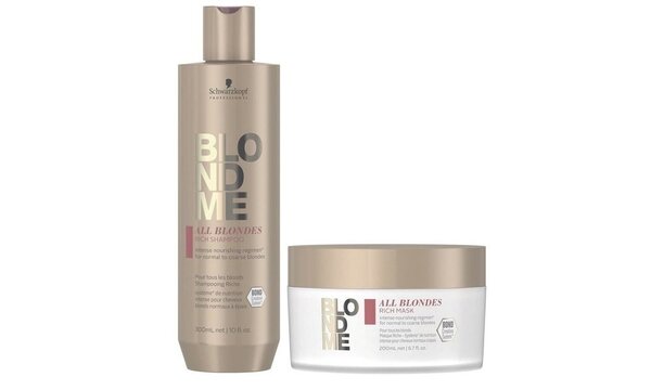 Schwarzkopf Blond Me Nourishing Set - 300+250ml