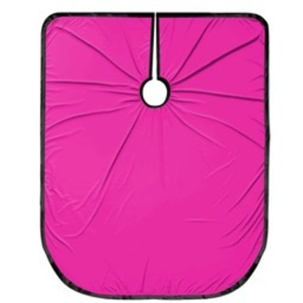 Essel Perfect Pink Styling Cape met drukknopen- 91x74cm Essel Perfect Pink Styling Cape met drukknopen- 91x74cm