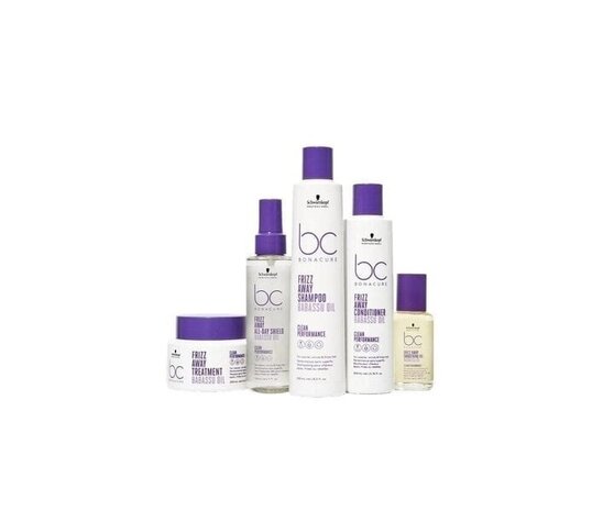 Schwarzkopf Bonacure Frizz Away Care Set - 250+200ml