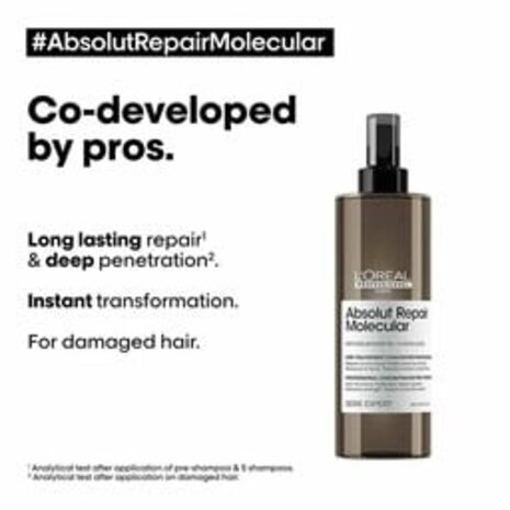 L'Oreal SE Absolut Repair Molecular Concentrated Pre-Treatment - 190ml