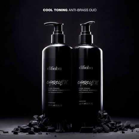 Difiaba Charcolite Cool Toning Anti-Brass Conditioner