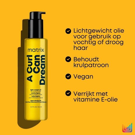 Matrix A Curl Can Dream Light-Weight Oil - 150ml