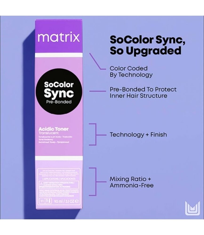 Matrix SoColor Sync Acidic Toner - 90ml