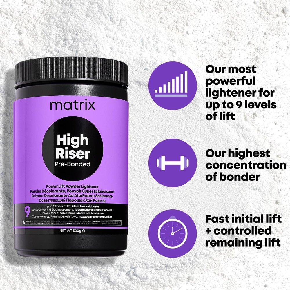 Matrix High Riser 9 Pre-Bonded Lightener - 500gr