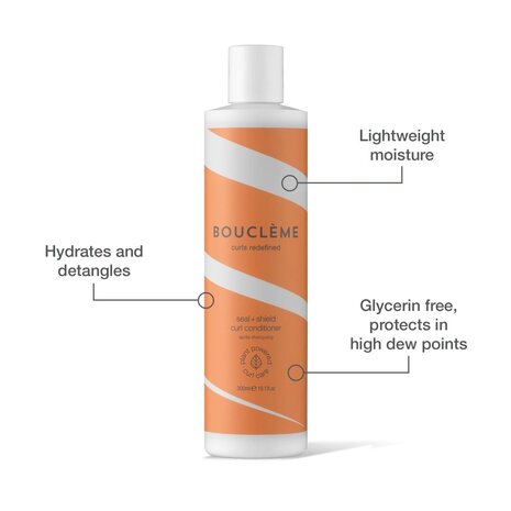 Bouclème Curls Redefined Curl Seal + Shield Curl Conditioner - 300ml