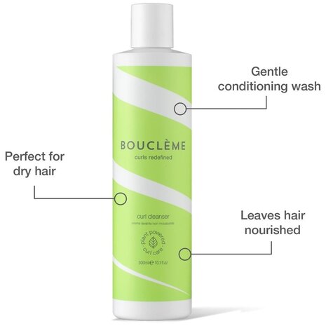 Bouclème Curl Cleanser Curls Redefined Shampoo