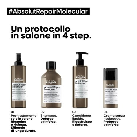 L'Oreal SE Absolut Repair Molecular Concentrated Pre-Treatment - 190ml