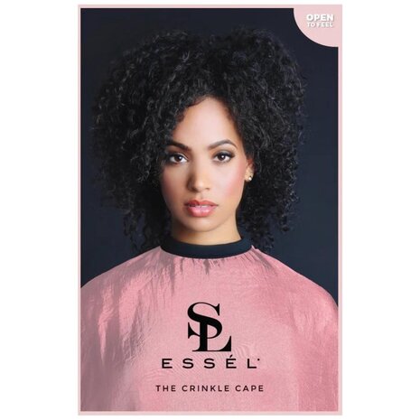 Essel The Crinkle Kapmantel Roze