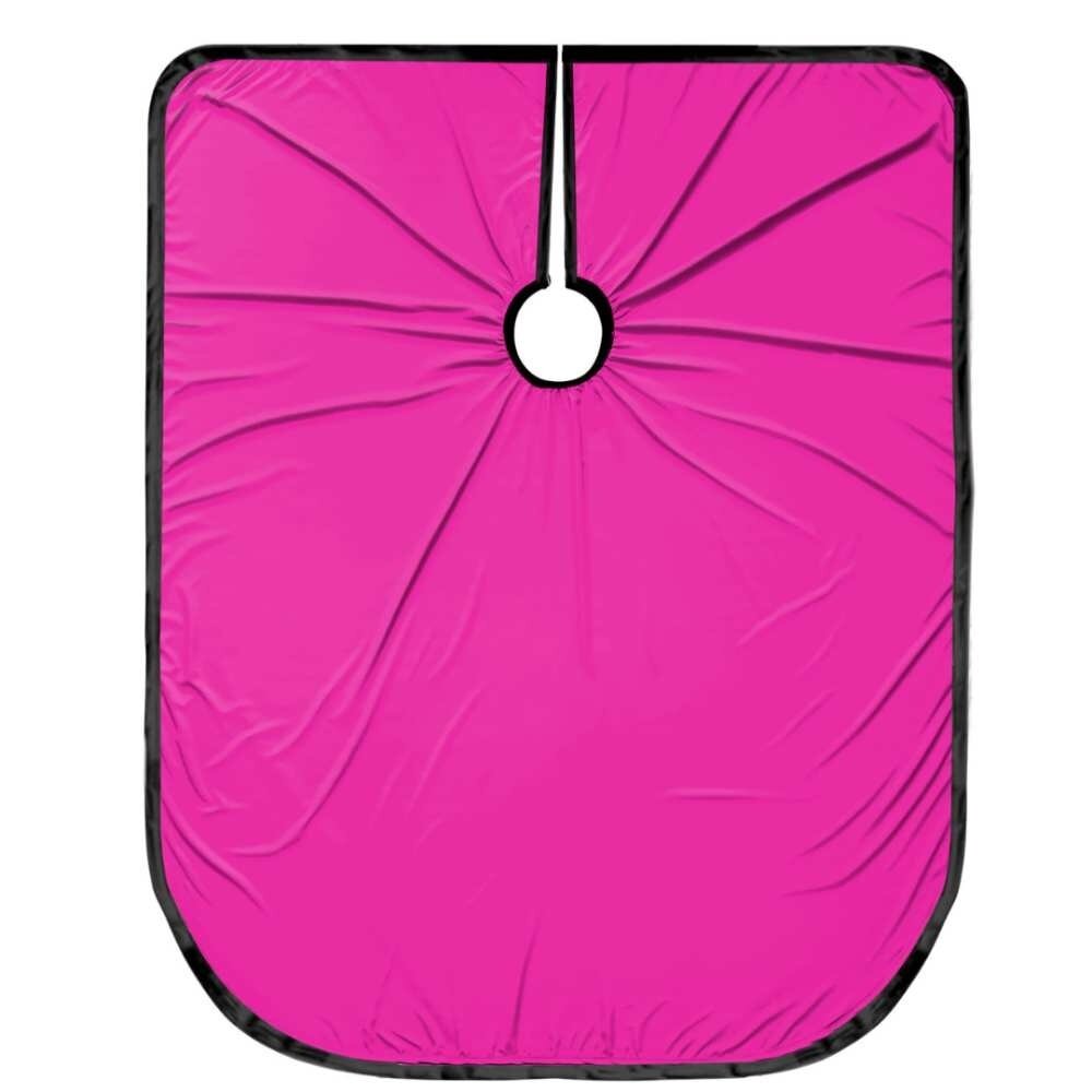 Essel Perfect Pink Styling Cape met drukknopen- 91x74cm Essel Perfect Pink Styling Cape met drukknopen- 91x74cm