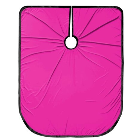 Essel Perfect Pink Styling Cape met drukknopen- 91x74cm Essel Perfect Pink Styling Cape met drukknopen- 91x74cm
