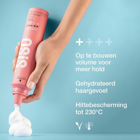 Schwarzkopf OSiS+ Volume & Body Air Whip Flexible Mousse - 200ml