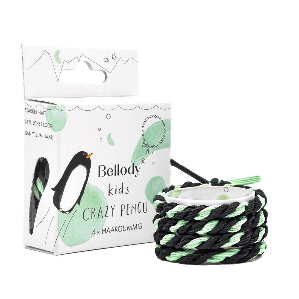 Bellody Haargummie Haarelastiek Kids Edition Crazy Pengu