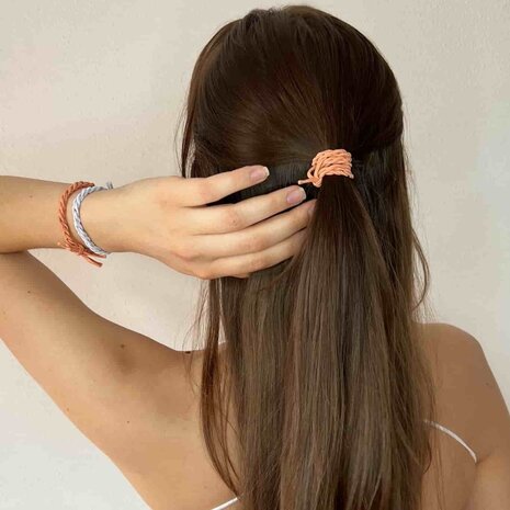 Bellody Haargummie Elastiek - Bordeauxrood