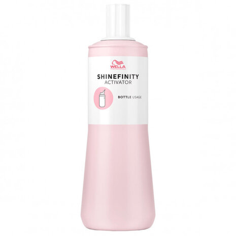 Wella Shinefinity Bottle usage Activator