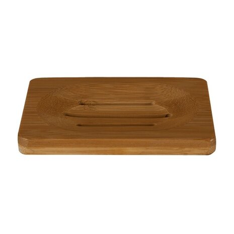 HappySoaps Zeep Houder Bamboe voor twee Bars en Zeep