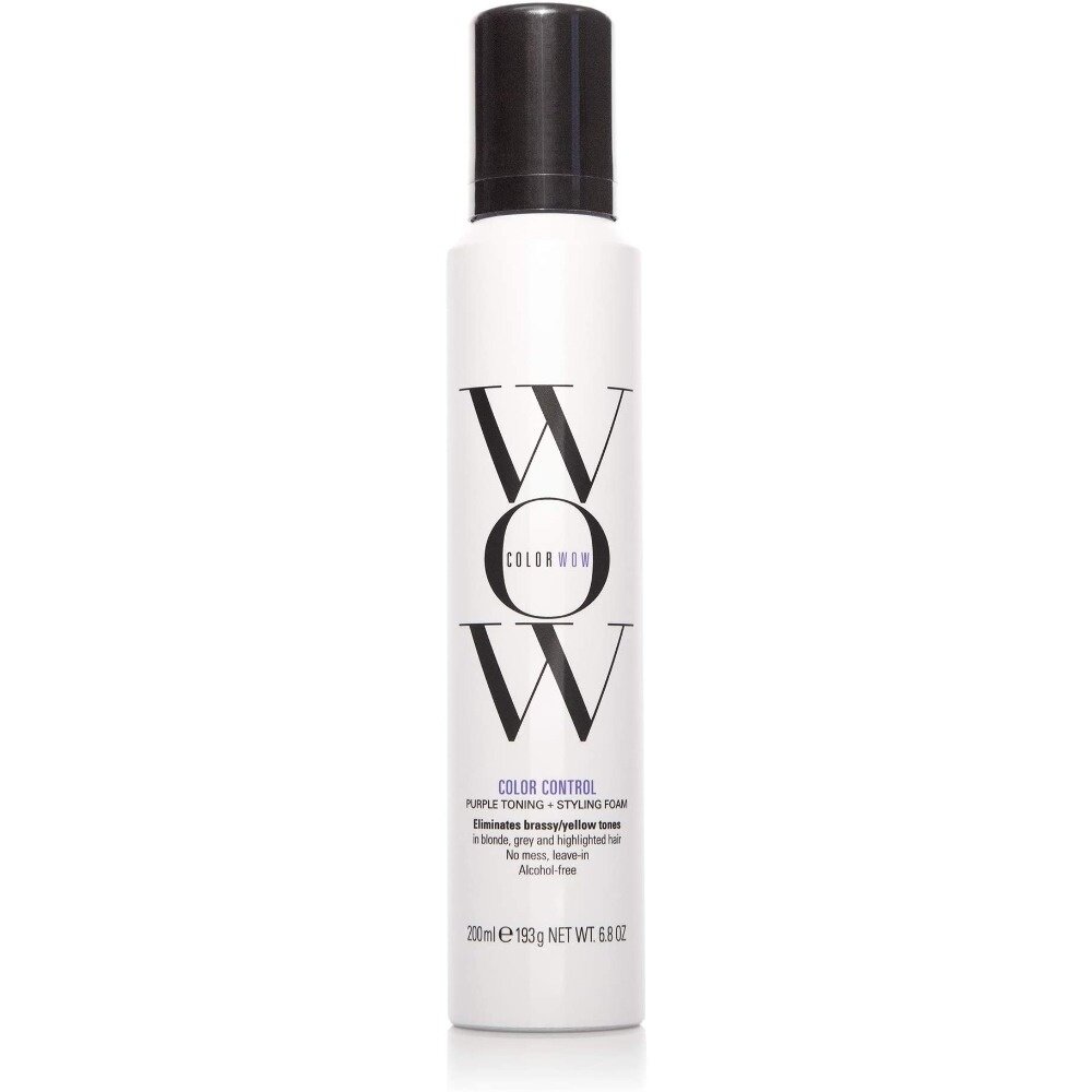 Color WoW Color Control Purple Toning + Styling Foam - 200ml