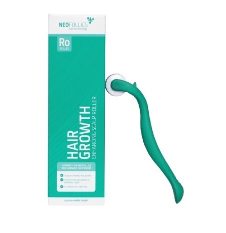 Neofollics Haargroei Kit  - Hair Growth Lotion + Scalp Roller