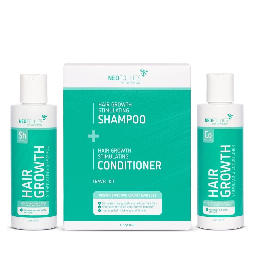 Neofollics Hair Growth Stimulating Travel Kit - 2x100ml