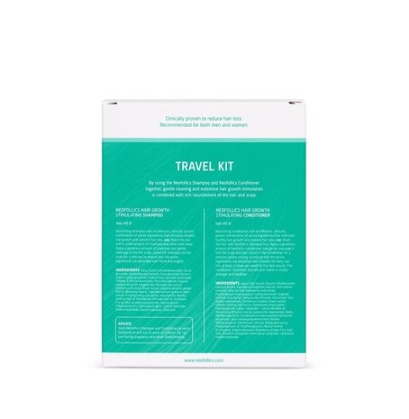 Neofollics Hair Growth Stimulating Travel Kit - 2x100ml