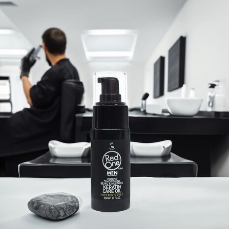 Red One Conditioning Beard & Mustache Keratin Care Oil - 50ml